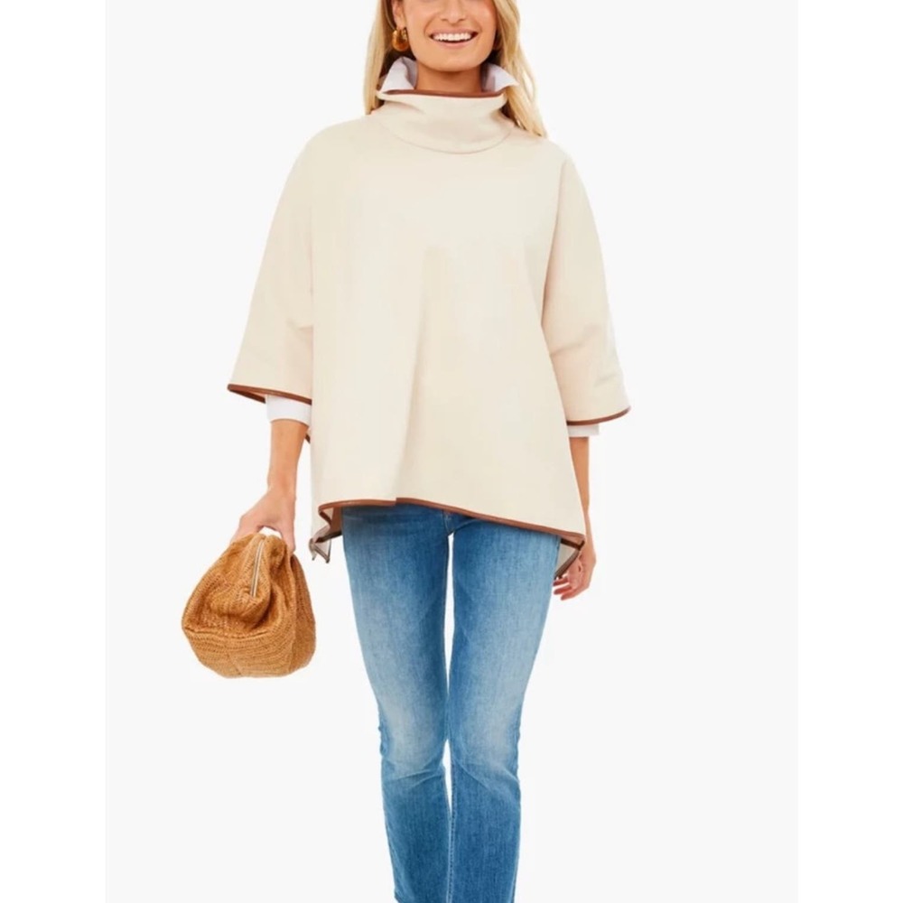 Tuckernuck Cream Poncho Jacket